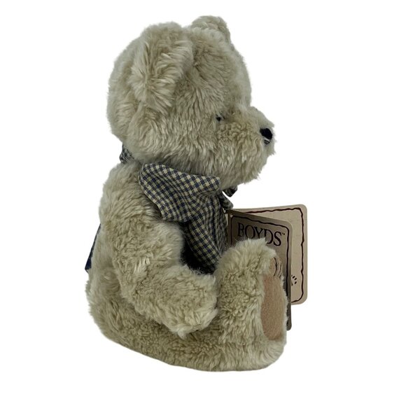 Boyd's Bears The Head Bean Collection "Tibbs" 510308 Jointed Teddy Bear - Picture 4 of 9